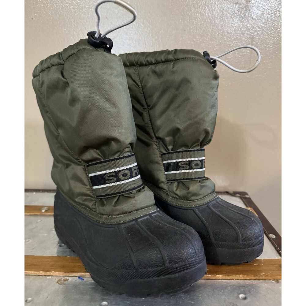 Sorel Snow Chariot Boots Unisex Kids Size 5 Snow Winter Waterproof Womens 6.5